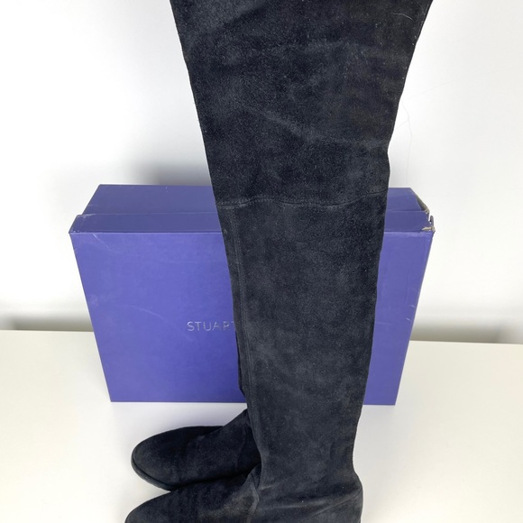 Stuart Weizman suede Thigh-High boots. Size 9 - Picture 3 of 6